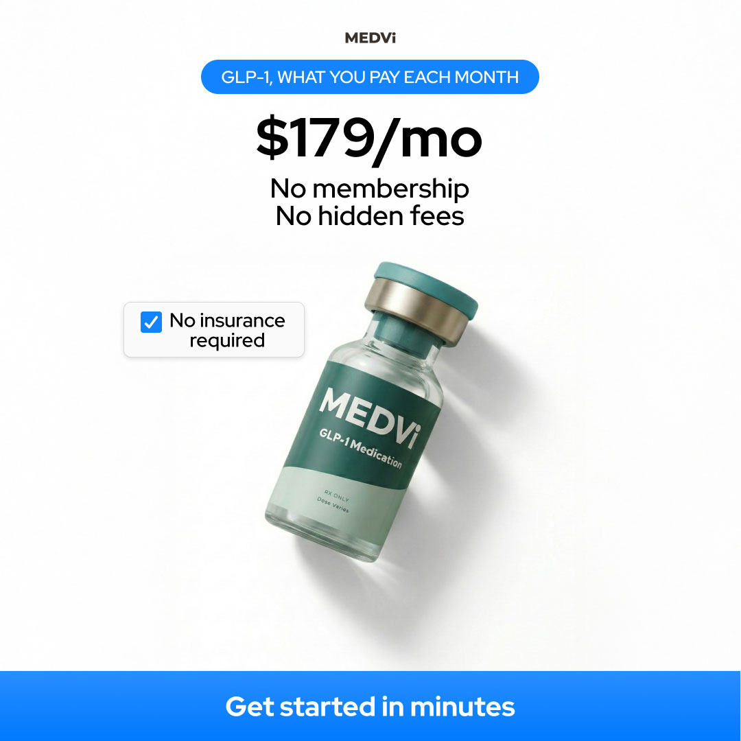 Tirzepatide Discount - Medvi GLP-1